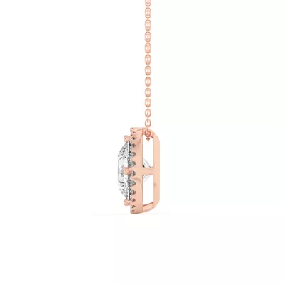 Ella Compass Halo Pendant