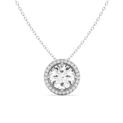 Ella Compass Halo Pendant