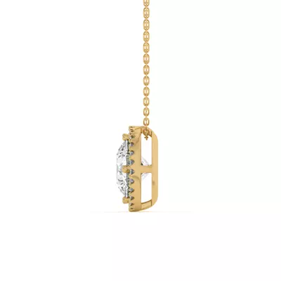 Ella Compass Halo Pendant