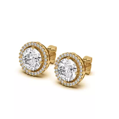 Ella Compass Halo Earrings