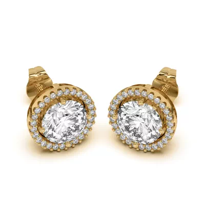 Ella Compass Halo Earrings