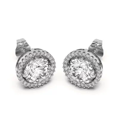 Ella Compass Halo Earrings