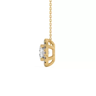 Eva Classic Halo Pendant