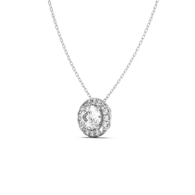 Eva Classic Halo Pendant