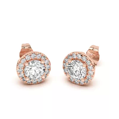 Eva Classic Halo Earrings