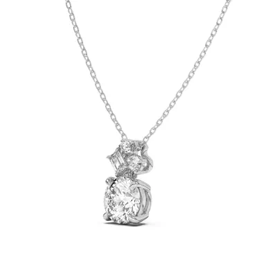 Calley Mixed-Shape Diamond Pendant