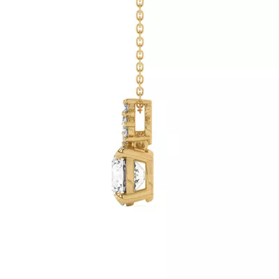 Calley Mixed-Shape Diamond Pendant