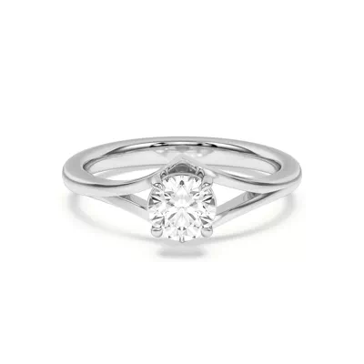 Ruthie Chevron Duo Engagement Ring