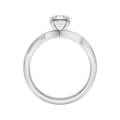 Ruthie Chevron Duo Engagement Ring