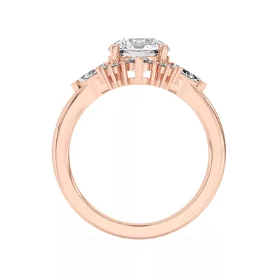 Steph Kite Halo Engagement Ring