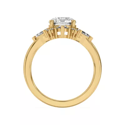 Steph Kite Halo Engagement Ring