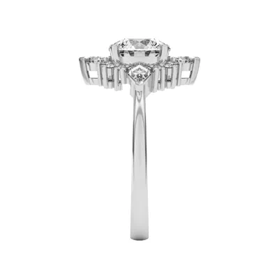 Steph Kite Halo Engagement Ring