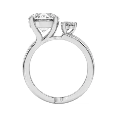 Tor Heart Duo Engagement Ring