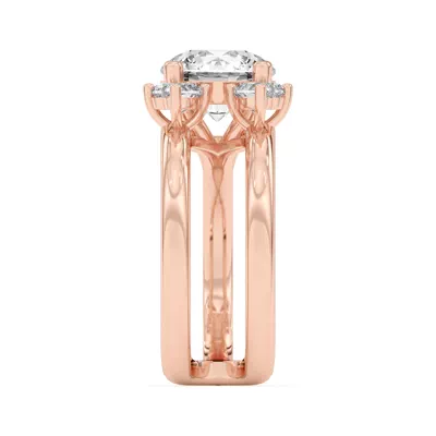 Tor Heart Duo Engagement Ring