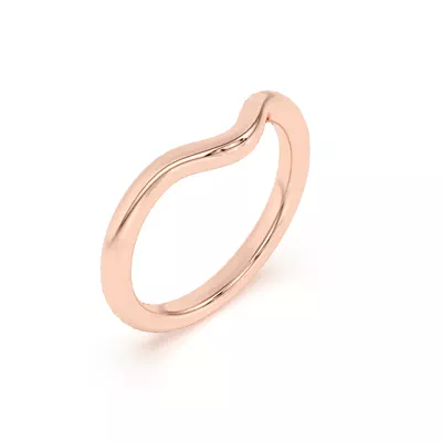 Lani Wide Curved Band