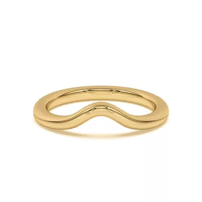 Lani Wide Curved Band