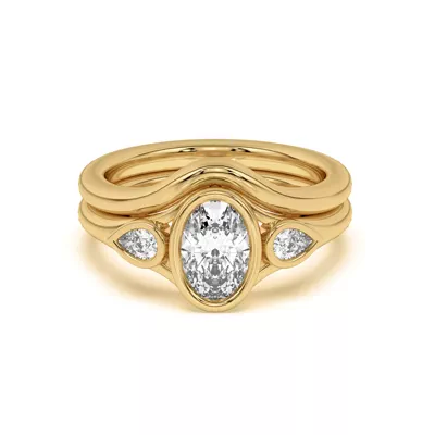 Lani Wide Curved Band
