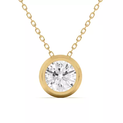 Beveled Bezel Pendant