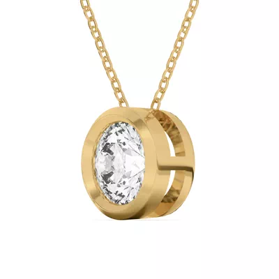 Beveled Bezel Pendant