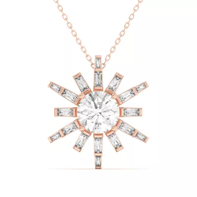 Celestial Sunburst Pendant