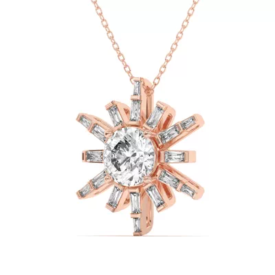 Celestial Sunburst Pendant