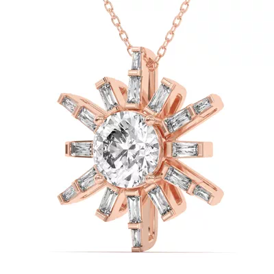Celestial Sunburst Pendant