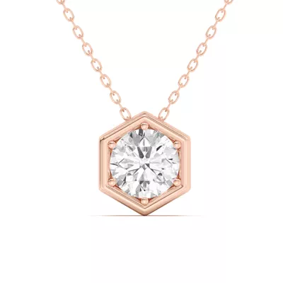 Regal Hexagonal Pendant