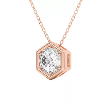 Regal Hexagonal Pendant