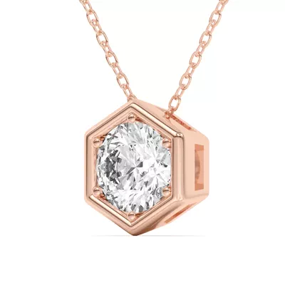 Regal Hexagonal Pendant