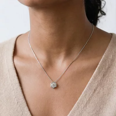Regal Hexagonal Pendant