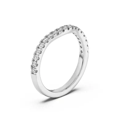 Orbit Pavé Curved Band