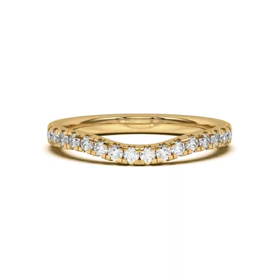 Orbit Pavé Curved Band