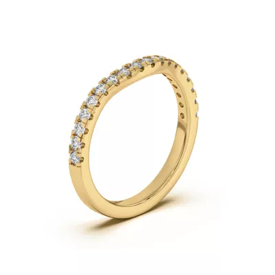 Orbit Pavé Curved Band