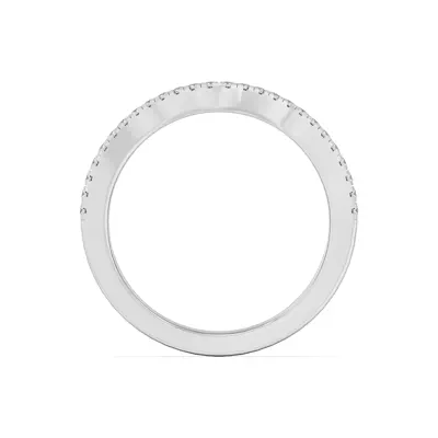 Cambridge Curved Pavé Band