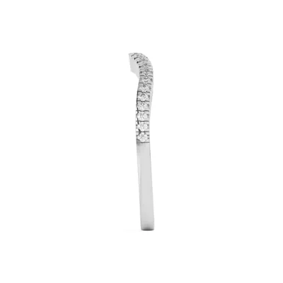 Cambridge Curved Pavé Band