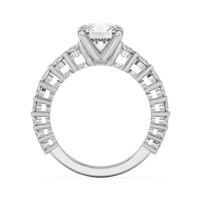 Lavelle Graduated Lab Engagement Ring