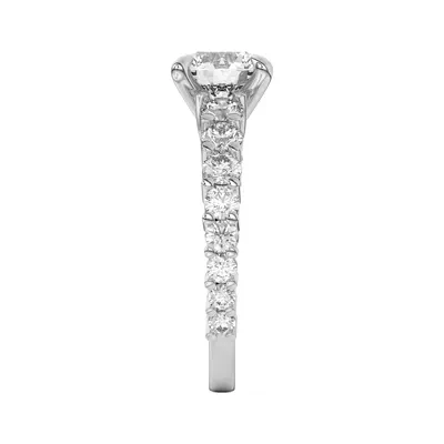 Lavelle Graduated Lab Engagement Ring