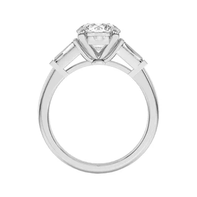 Arden Tapered Baguette Engagement Ring