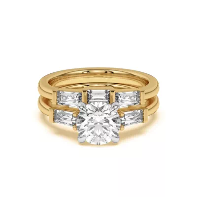Arden Baguette Inset Band