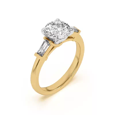 Arden Tapered Baguette Engagement Ring