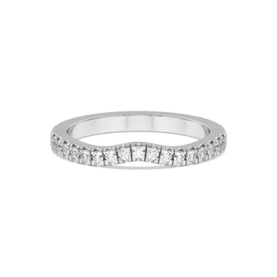 Trielle Pavé Curved Band