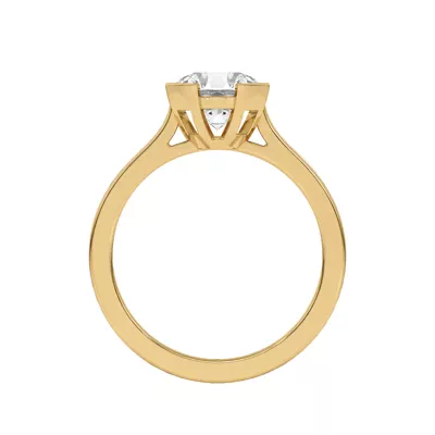 Vista Split Bezel Engagement Ring