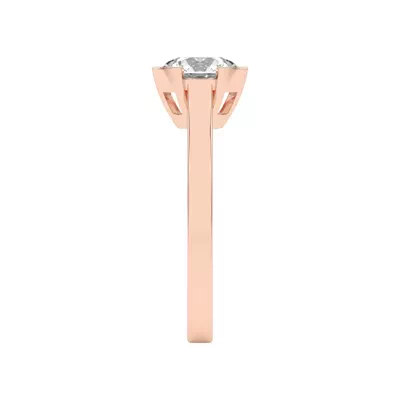 Vista Split Bezel Engagement Ring