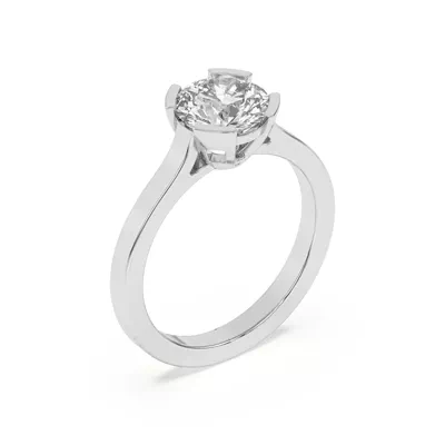 Vista Split Bezel Engagement Ring