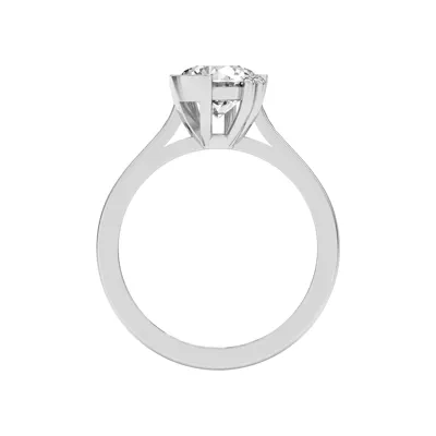 Fusion Mixed Prong Engagement Ring