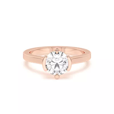 Prisma Mixed Prong Engagement Ring