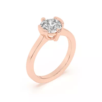Prisma Mixed Prong Engagement Ring