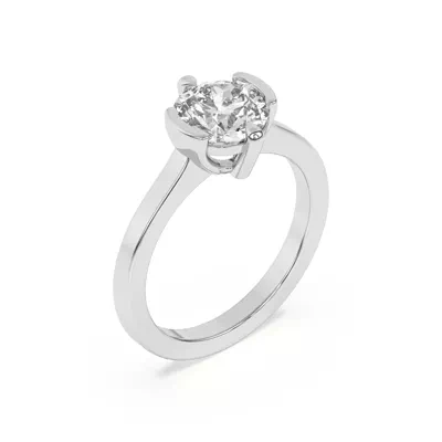 Prisma Mixed Prong Engagement Ring