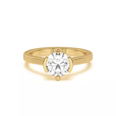 Prisma Mixed Prong Engagement Ring