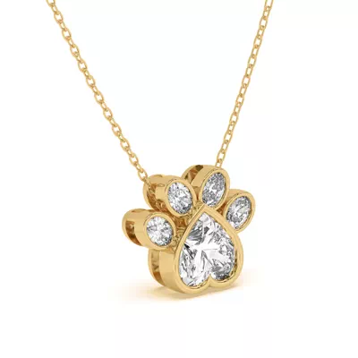 Bella Paw Pendant